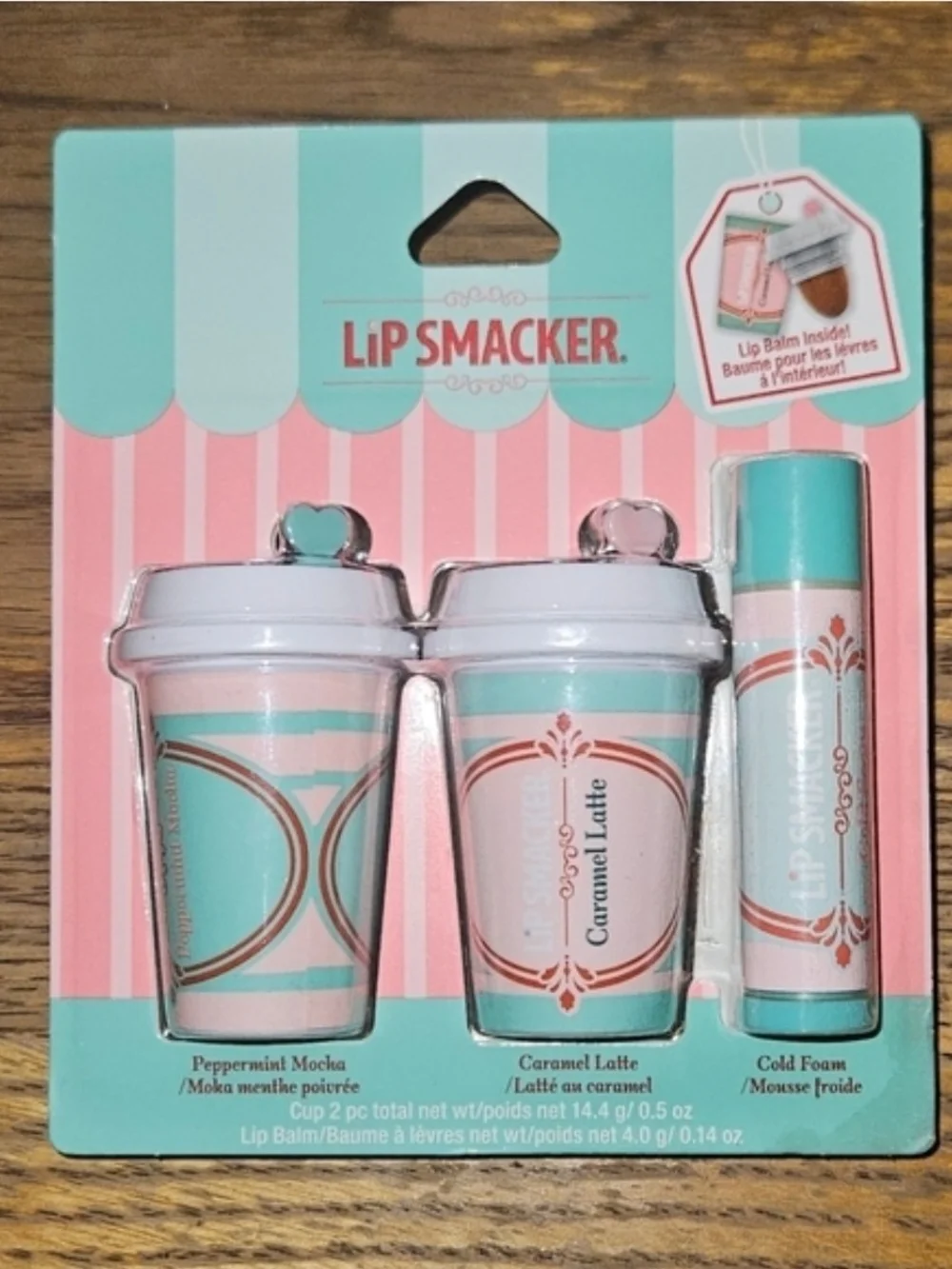 Lip Smacker Holiday Café Lip Balm Trio BNIB